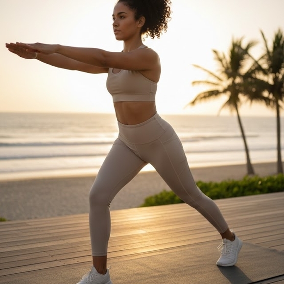 VSX Pants - VSX Taupe Leggings